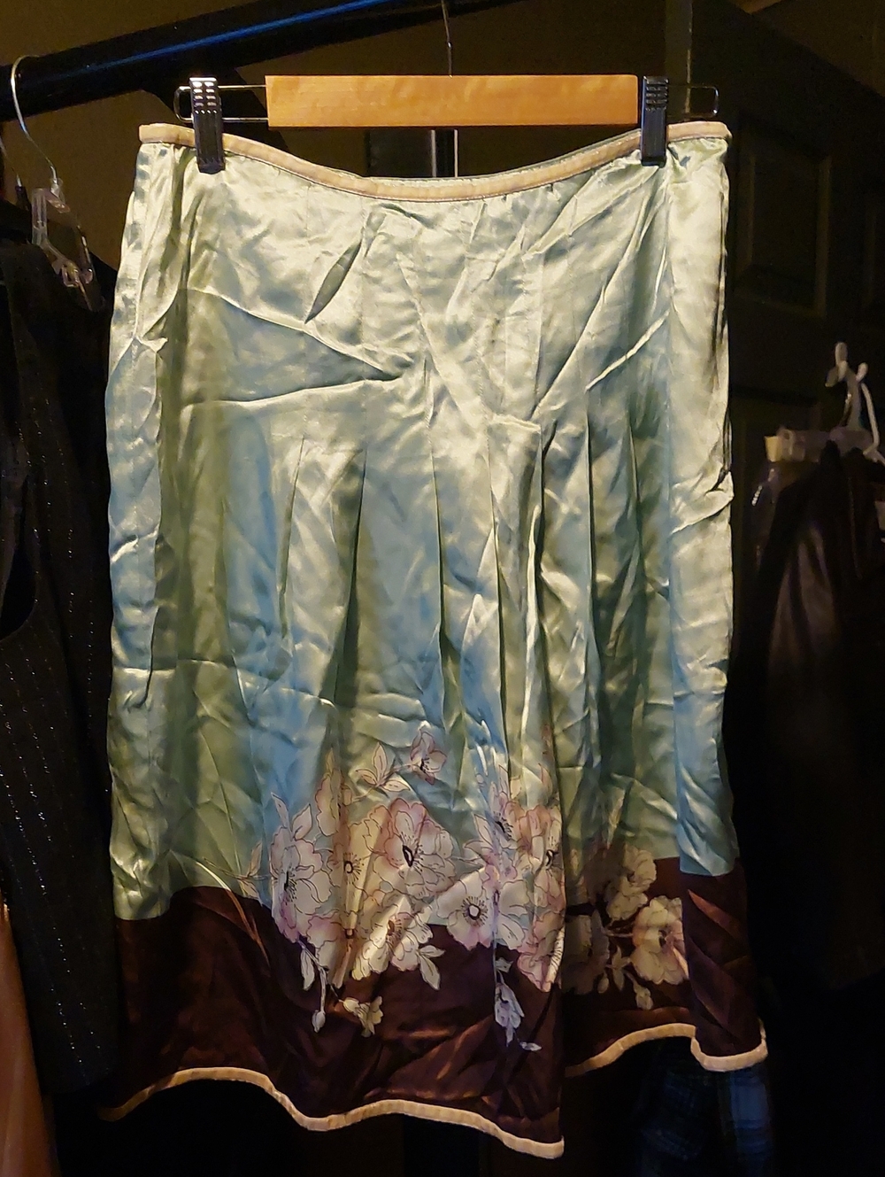 New York City Design Co. Silk Skirt